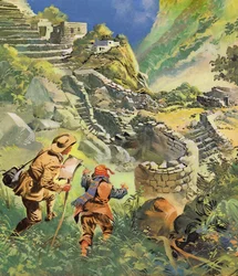 Hiram Bingham discovers the lost Incan city of Machu Picchu in Peru